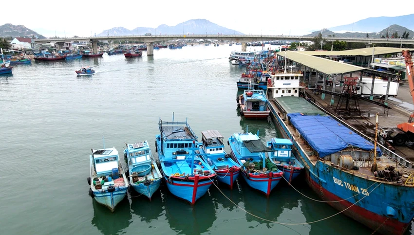 Trong tháng 4-2023, 100% tàu cá Ninh Thuận sẽ gắn thiết bị giám sát hành trình. Ảnh: H.H Trong tháng 4-2023, 100% tàu cá Ninh Thuận sẽ gắn thiết bị giám sát hành trình