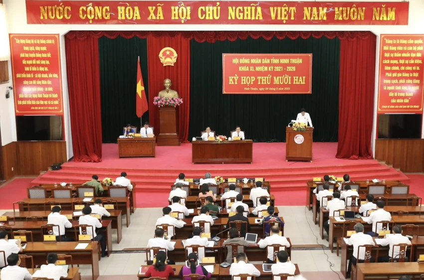 HĐND tỉnh Ninh Thuận đã ban hành Nghị quyết thông qua Quy hoạch tỉnh Ninh Thuận thời kỳ 2021-2030, tầm nhìn đến năm 2050. Ảnh: N.T HĐND tỉnh Ninh Thuận đã ban hành Nghị quyết thông qua Quy hoạch tỉnh Ninh Thuận thời kỳ 2021-2030, tầm nhìn đến năm 2050. Ảnh: N.T