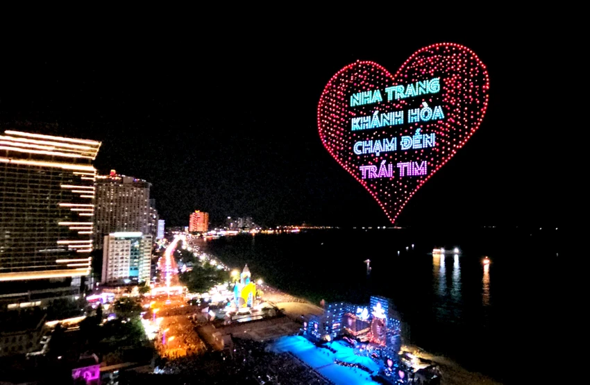 Đây là Festival Biển Nha Trang - Khánh Hòa lần thứ 10 với chủ đề "Khánh Hòa - Khát vọng phát triển". Ảnh: BTC