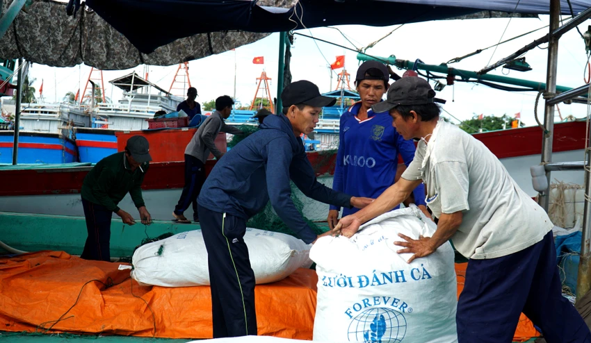 Ninh Thuận có 826 tàu cá hoạt động. 100% số tàu hoạt động vùng khơi của tỉnh đều đã được cấp giấy phép khai thác hải sản, 99,7% tàu cá trên địa bàn đã gắn thiết bị thiết bị giám sát hành trình, trong đó có 100% tàu cá từ 24 m trở lên đã lắp thiết bị giám sát hành trình. Ninh Thuận có 826 tàu cá hoạt động. 100% số tàu hoạt động vùng khơi của tỉnh đều đã được cấp giấy phép khai thác hải sản, 99,7% tàu cá trên địa bàn đã gắn thiết bị thiết bị giám sát hành trình, trong đó có 100% tàu cá từ 24 m trở lên đã lắp thiết bị giám sát hành trình.