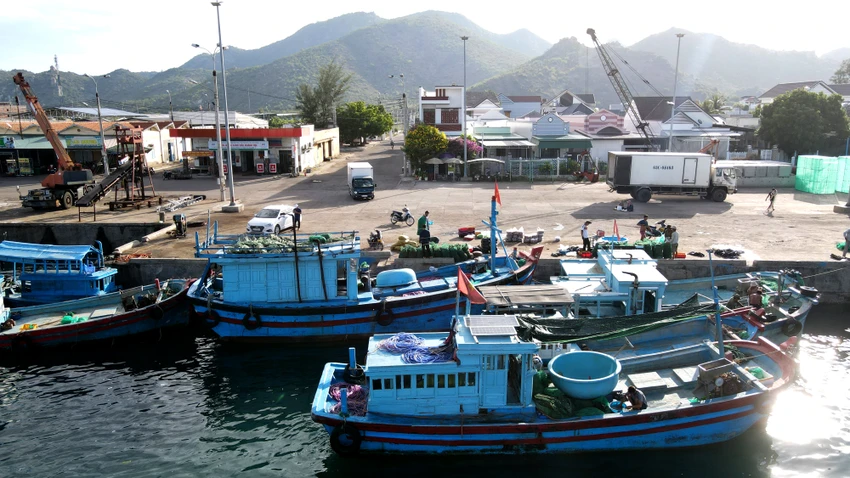 Biển Ninh Thuận có đặc trưng riêng biệt là một trong 18 vùng nước trồi của thế giới và là một trong những ngư trường trọng điểm của cả nước. Ninh Thuận có bốn cảng cá gồm Đông Hải, Cà Ná, Ninh Chữ và Mỹ Tân. Biển Ninh Thuận có đặc trưng riêng biệt là một trong 18 vùng nước trồi của thế giới và là một trong những ngư trường trọng điểm của cả nước. Ninh Thuận có bốn cảng cá gồm Đông Hải, Cà Ná, Ninh Chữ và Mỹ Tân.