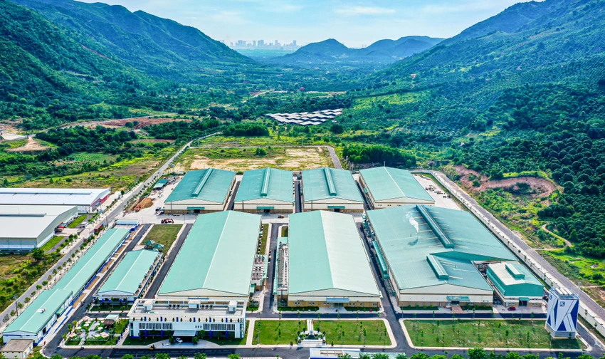 Nhà máy Thuốc lá Khatoco Khánh Hòa tại CCN Trảng É 1. Ảnh: T.T