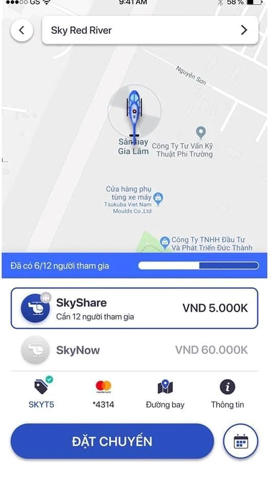 FastGo giới thiệu dịch vụ đi chung... trực thăng tại Hà Nội ảnh 1 FastGo giới thiệu dịch vụ đi chung... trực thăng tại Hà Nội ảnh 1