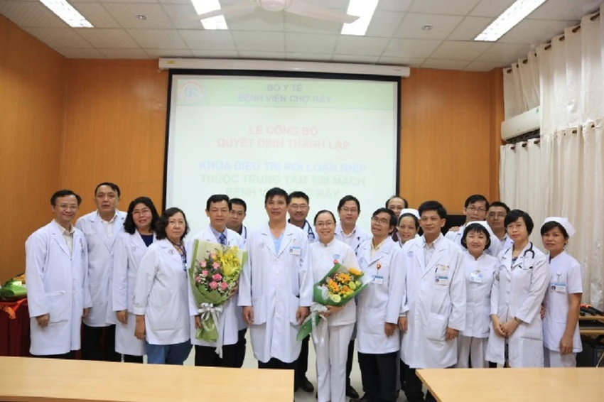 BV Chợ Rẫy ra mắt khoa điều trị rối loạn nhịp ảnh 1 BV Chợ Rẫy ra mắt khoa điều trị rối loạn nhịp ảnh 1