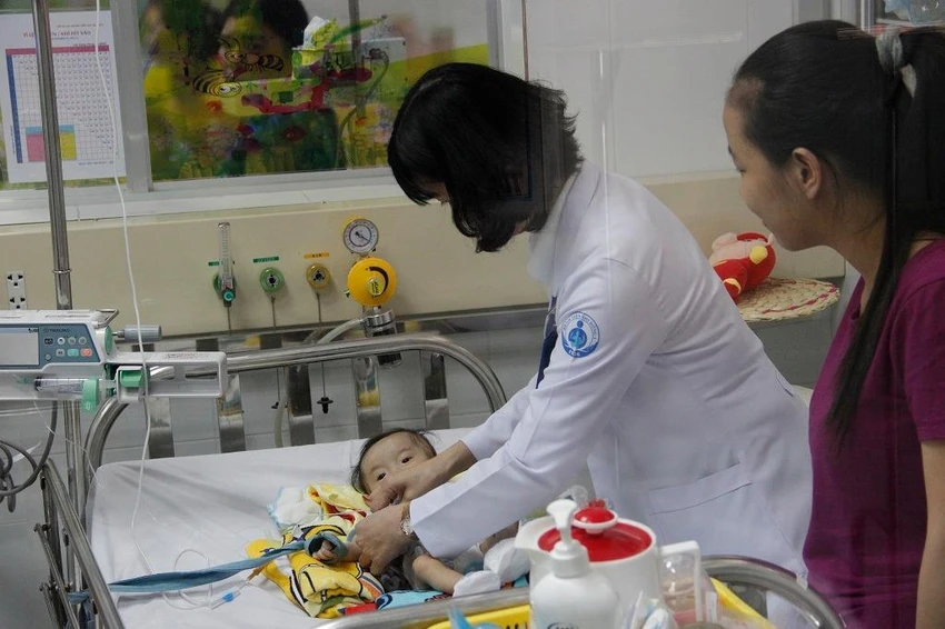 Hiện tại sức khỏe của bệnh nhi khá ổn định