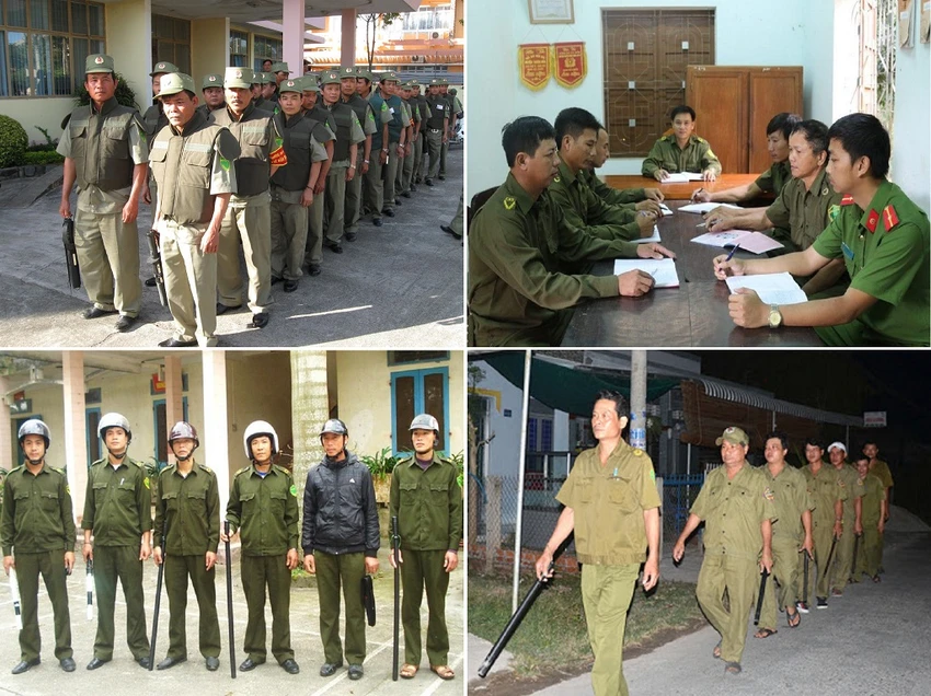 bảo vệ dân phố