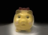 Nữ bị cáo đánh tráo heo đất tiết kiệm của chủ quán phở