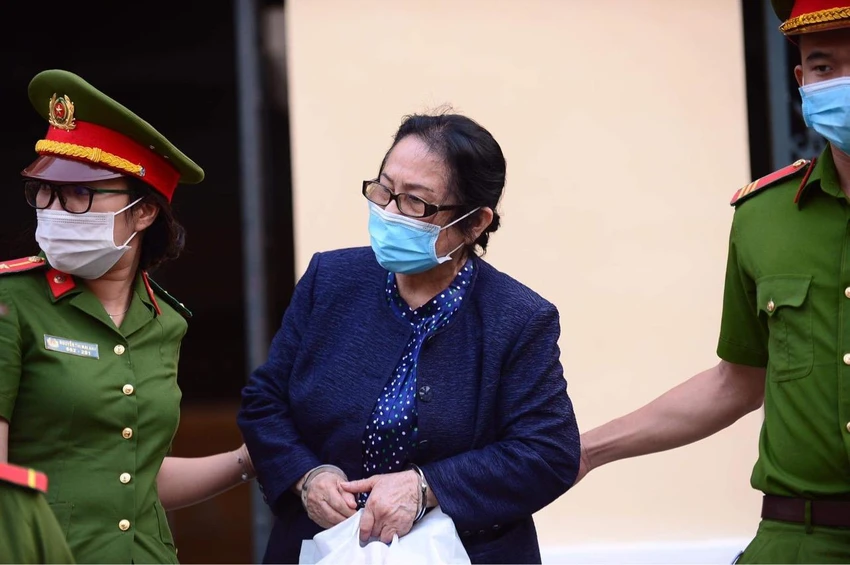 Bị cáo Dương Thị Bạch Diệp. Ảnh: TRƯỜNG GIANG Bị cáo Dương Thị Bạch Diệp. Ảnh: TRƯỜNG GIANG