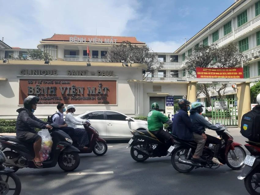 Bệnh viện Mắt TP.HCM. Ảnh: TL Bệnh viện Mắt TP.HCM. Ảnh: TL
