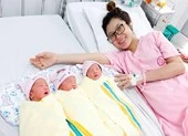 Cấp cứu thành công sản phụ mang tam thai tự nhiên