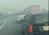 Cao tốc Long Thành-Dầu Giây hỗn loạn vì khói