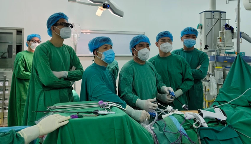 Một ca ghép thận tại Bệnh viện Chợ Rẫy. Ảnh: BVCC Một ca ghép thận tại Bệnh viện Chợ Rẫy. Ảnh: BVCC