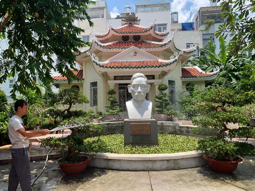 Khu đền thờ cụ Phan Châu Trinh. Ảnh: GIA NGHI Khu đền thờ cụ Phan Châu Trinh. Ảnh: GIA NGHI