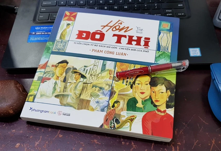 Sách Hồn đô thị của tác giả Phạm Công Luận. Ảnh: Đình Ba Sách Hồn đô thị của tác giả Phạm Công Luận. Ảnh: Đình Ba