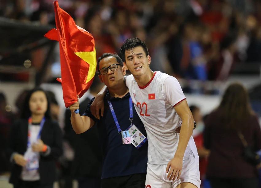 Tiến Linh sẽ được tăng cường cho U-23 Việt Nam thực hiện nhiệm vụ ghi bàn mà các cầu thủ đàn em đang thiếu. Ảnh: ANH PHƯƠNG