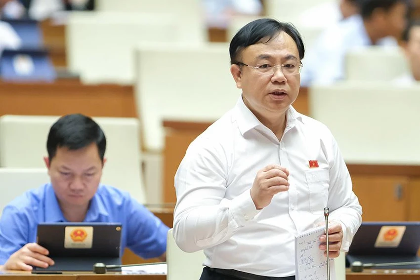 ĐBQH Nguyễn Công Long (Đồng Nai). Ảnh: QH