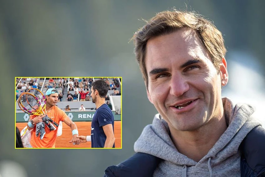 Federer nói chỉ xem Nadal và Djokovic thi đấu. Anh đang nỗ lực trở lại sau chấn thương. Ảnh: GETTY IMAGES Federer nói chỉ xem Nadal và Djokovic thi đấu. Anh đang nỗ lực trở lại sau chấn thương. Ảnh: GETTY IMAGES