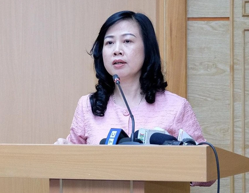 Quyền Bộ trưởng Bộ Y tế Đào Hồng Lan cho hay công tác phòng chống dịch thời gian qua vẫn còn nhiều khó khăn, thách thức. Ảnh: BYT Quyền Bộ trưởng Bộ Y tế Đào Hồng Lan cho hay công tác phòng chống dịch thời gian qua vẫn còn nhiều khó khăn, thách thức. Ảnh: BYT