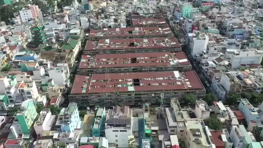 Chung cư Ấn Quang, quận 10. Ảnh: KIÊN CƯỜNG Chung cư Ấn Quang, quận 10. Ảnh: KIÊN CƯỜNG