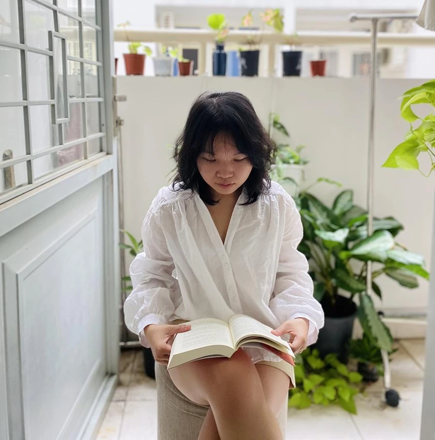 Sau giờ làm việc, tác giả trở về căn hộ đang thuê của mình. Ảnh: NVCC Sau giờ làm việc, tác giả trở về căn hộ đang thuê của mình. Ảnh: NVCC