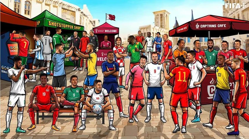 FIFA đưa ra hình ảnh mô phỏng ở sáu địa điểm ăn chơi mùa World Cup theo các thần tượng. Ảnh: GETTY FIFA đưa ra hình ảnh mô phỏng ở sáu địa điểm ăn chơi mùa World Cup theo các thần tượng. Ảnh: GETTY