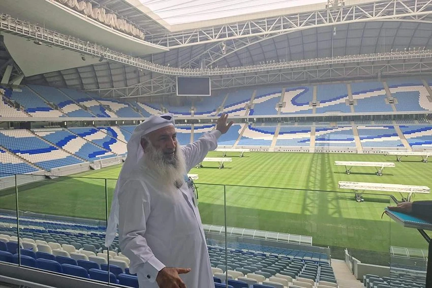 Qatar chúng tôi chào đón các bạn. Ảnh: GETTY IMAGES Qatar chúng tôi chào đón các bạn. Ảnh: GETTY IMAGES