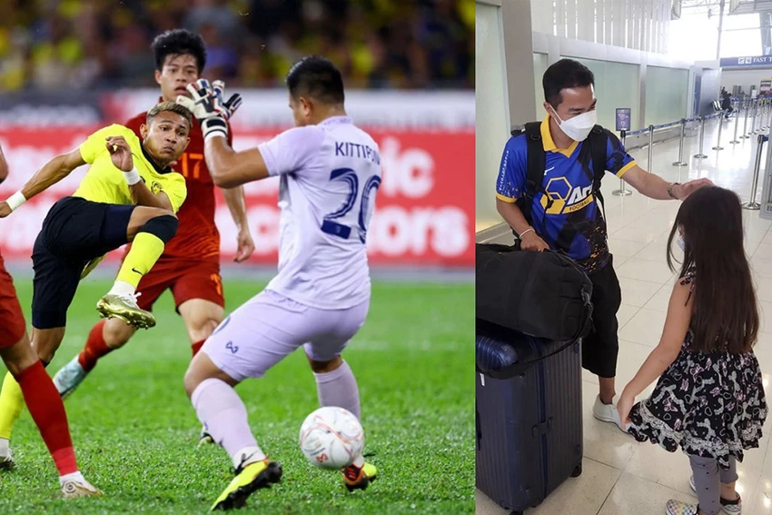 Malaysia với bàn thắng quý ở lượt đi đe dọa Thái Lan có thể mất ngôi vương và báo chí Thái Lan đưa ảnh Chanathip từ Nhật về Thái Lan. Ảnh: BKP, AFF Malaysia với bàn thắng quý ở lượt đi đe dọa Thái Lan có thể mất ngôi vương và báo chí Thái Lan đưa ảnh Chanathip từ Nhật về Thái Lan. Ảnh: BKP, AFF