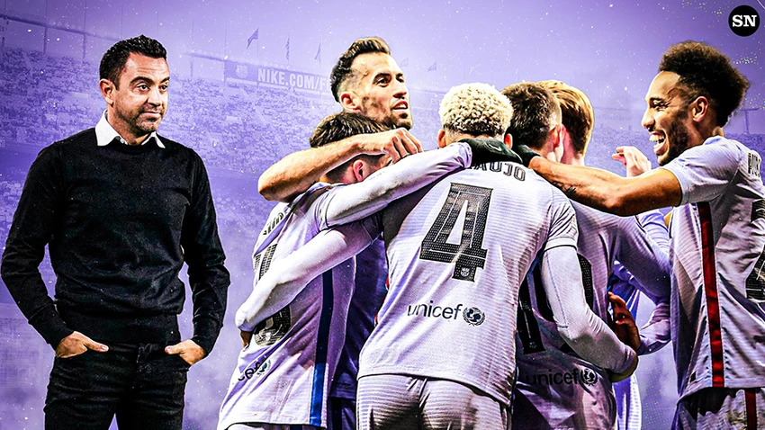 Barcelona đang dẫn đầu La Liga dưới thời HLV Xavi thì lại có thông tin tố họ từng hối lộ đậm cho trọng tài. Ảnh: GETTY IMAGES