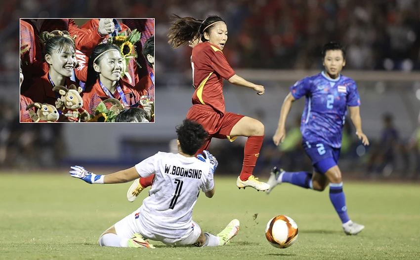 Cả Huỳnh Như và Chương Thị Kiều đều trở lại khoác áo đội tuyển dự SEA Games 32. Ảnh: ANH PHƯƠNG Cả Huỳnh Như và Chương Thị Kiều đều trở lại khoác áo đội tuyển dự SEA Games 32. Ảnh: ANH PHƯƠNG