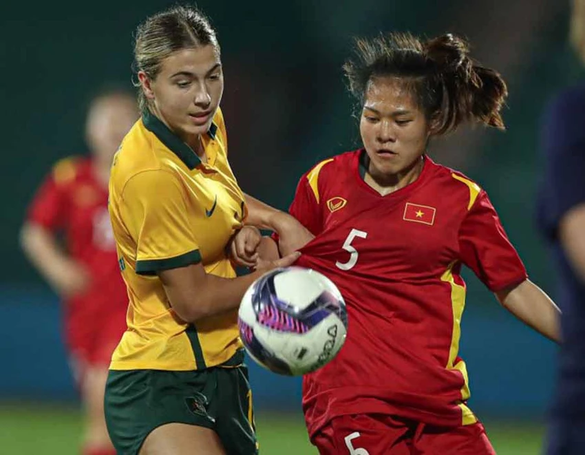Trận U-20 nữ Việt Nam - U-20 Úc 0-2. Ảnh: VFF Trận U-20 nữ Việt Nam - U-20 Úc 0-2. Ảnh: VFF