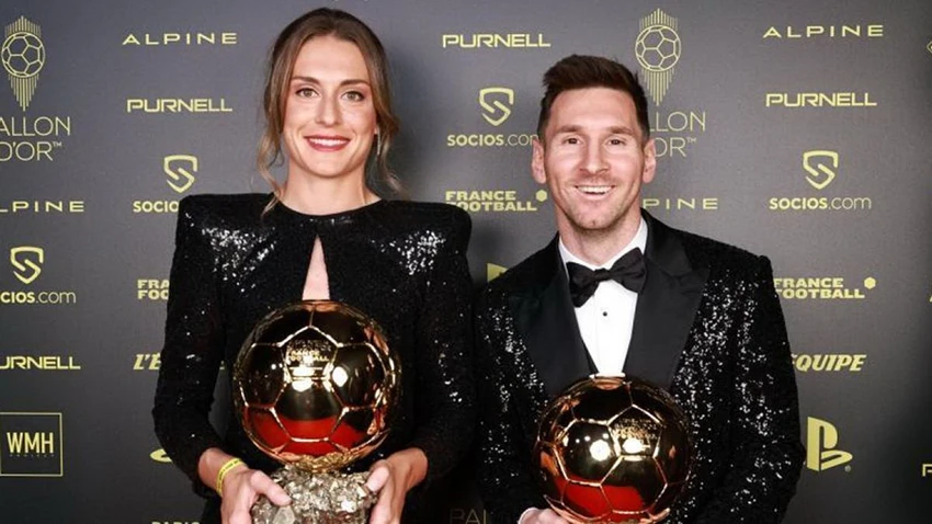 Ngôi sao được chú ý nhất đội Tây Ban Nha, tiền vệ tấn công Alexia Putellas đoạt Quả bóng vàng FIFA cùng với Messi. Ảnh: FIFA Ngôi sao được chú ý nhất đội Tây Ban Nha, tiền vệ tấn công Alexia Putellas đoạt Quả bóng vàng FIFA cùng với Messi. Ảnh: FIFA
