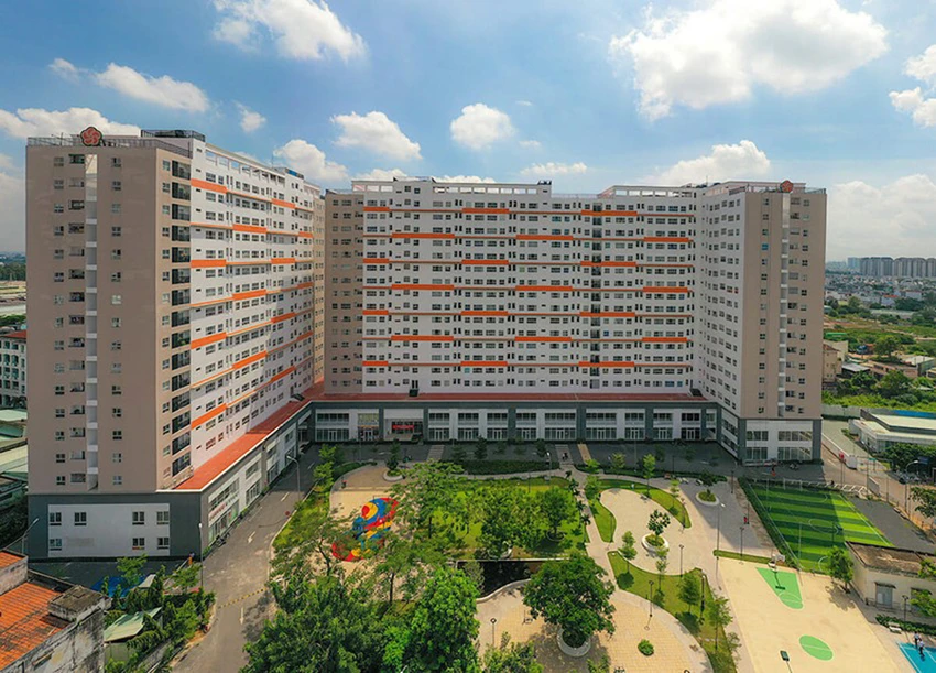 Một trong những dự án được gỡ vướng, cấp sổ hồng cho cư dân trong quý II-2023. Ảnh: Q.HUY Một trong những dự án được gỡ vướng, cấp sổ hồng cho cư dân trong quý II-2023. Ảnh: Q.HUY