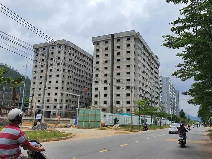 Chung cư nhà ở xã hội Khu công nghiệp Hòa Khánh, TP Đà Nẵng. Ảnh: TẤN VIỆT Chung cư nhà ở xã hội Khu công nghiệp Hòa Khánh, TP Đà Nẵng. Ảnh: TẤN VIỆT