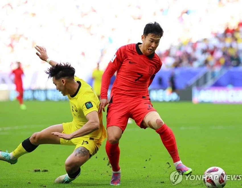 Trận đấu tại Asian Cup