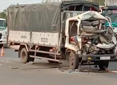 Ô tô tải tông xe máy cày làm 2 người chết, 1 bị thương