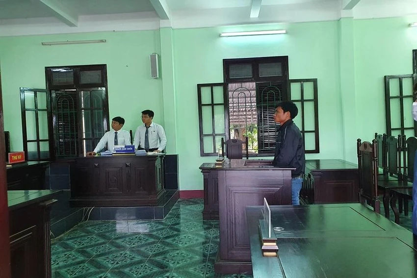 Quang cảnh phiên tòa ngày 26-5. Ảnh: HT Quang cảnh phiên tòa ngày 26-5. Ảnh: HT