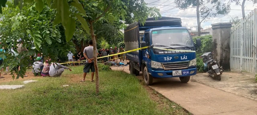 Khu vực xảy ra sự việc. Ảnh: GN
