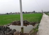 Điều tra vụ 2 trẻ 4 và 7 tuổi rơi hố chôn cột điện tử vong