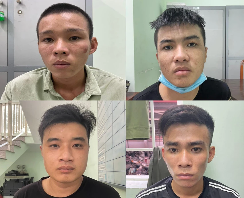 Nhóm cướp gây ra hàng loạt vụ cướp giật bị bắt. Ảnh: CACC Nhóm cướp gây ra hàng loạt vụ cướp giật bị bắt. Ảnh: CACC