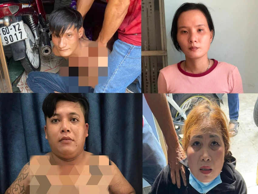 Băng trộm bị bắt sau hơn một tuần gây án ở Bình Dương. Ảnh: CACC Băng trộm bị bắt sau hơn một tuần gây án ở Bình Dương. Ảnh: CACC