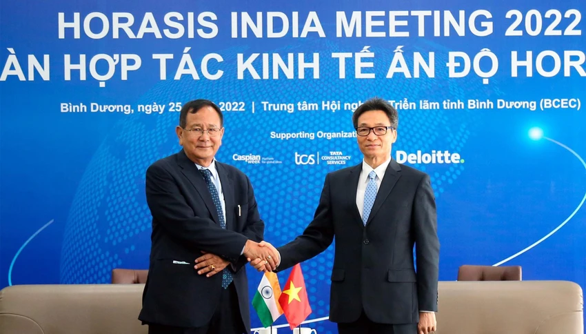 Phó Thủ tướng Vũ Đức Đam nhấn mạnh, Việt Nam và Ấn Độ có mối quan hệ đối tác chiến lược đang phát triển tốt đẹp. Ảnh: LÊ ÁNH