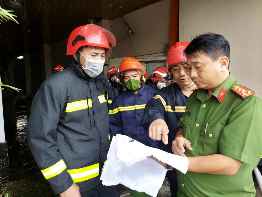 Công an tỉnh Bình Dương vẫn đang phối hợp với các đơn vị liên quan tiếp tục điều tra. Ảnh: LA Công an tỉnh Bình Dương vẫn đang phối hợp với các đơn vị liên quan tiếp tục điều tra. Ảnh: LA