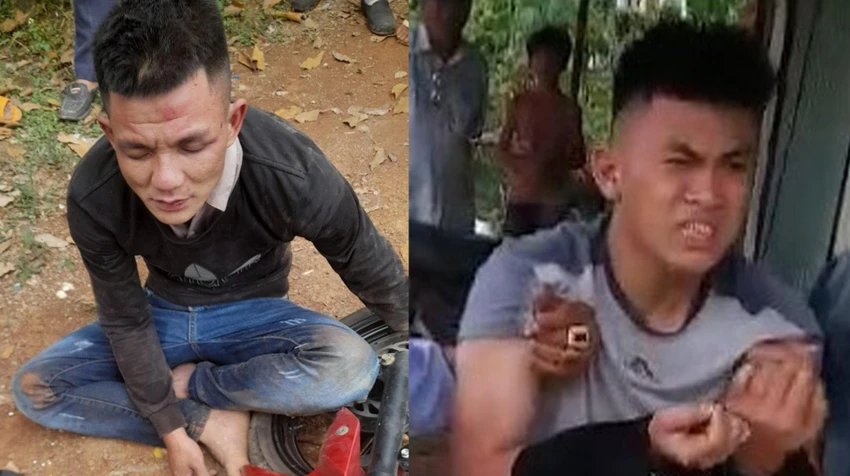 Dù chống trả quyết liệt nhưng hai tên trộm vẫn bị bắt giữ. Ảnh: PCTP Dù chống trả quyết liệt nhưng hai tên trộm vẫn bị bắt giữ. Ảnh: PCTP