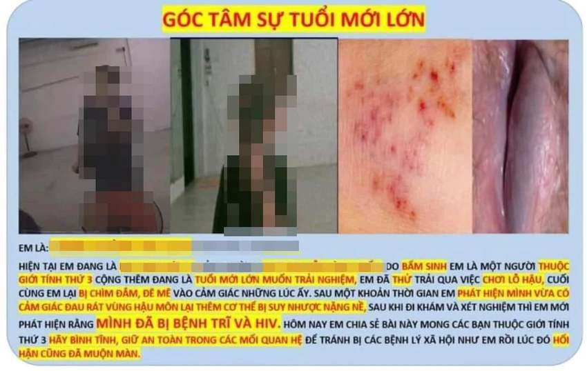 Nhiều người không vay nợ cũng bị nhóm người lạ bôi xấu trên mạng. Ảnh: Người dân cung cấp