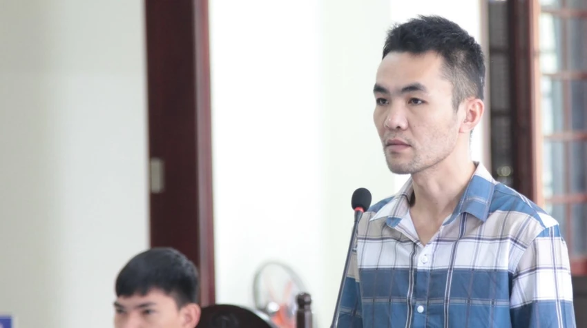 Bị cáo Duy bị tuyên án tử hình. Ảnh: LA Bị cáo Duy bị tuyên án tử hình. Ảnh: LA