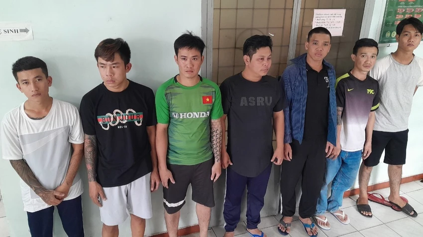 Cả nhóm đều bị bắt giữ. Ảnh: CACC Cả nhóm đều bị bắt giữ. Ảnh: CACC