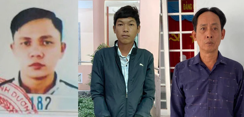 Ba người bỏ trốn, không chấp hành án bị bắt. Ảnh: CACC Ba người bỏ trốn, không chấp hành án bị bắt. Ảnh: CACC