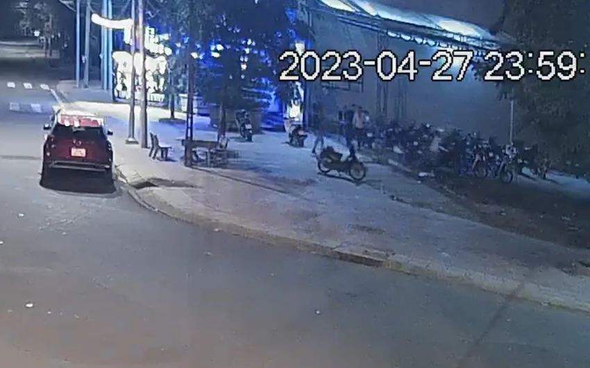 Hiện trường xảy ra vụ việc. Ảnh: CACC Hiện trường xảy ra vụ việc. Ảnh: CACC