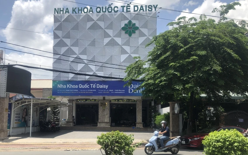 Cơ sở Nha khoa Quốc tế Daisy Dental bị xử phạt vì hàng loạt vi phạm. Ảnh: LA Cơ sở Nha khoa Quốc tế Daisy Dental bị xử phạt vì hàng loạt vi phạm. Ảnh: LA