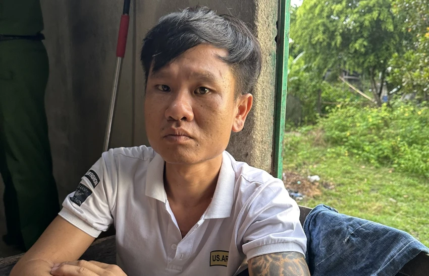 Tuấn đang bị cơ quan điều tra tạm giữ. Ảnh: CACC Tuấn đang bị cơ quan điều tra tạm giữ. Ảnh: CACC